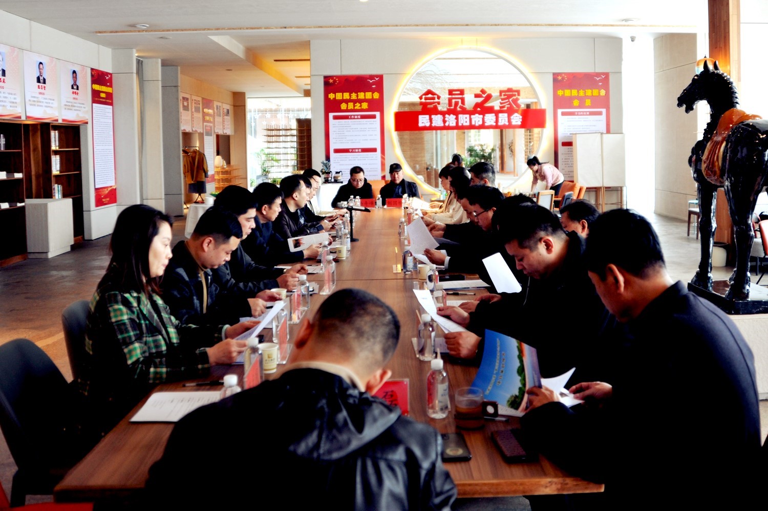 2022年(nian)民(mín)建(jian)洛陽(yáng)市(shi)委(wei)“黃河濕地保護公(gong)益林”推進(jin)會在(zai)洛陽(yáng)開元集(ji)團(tuán)舉行
